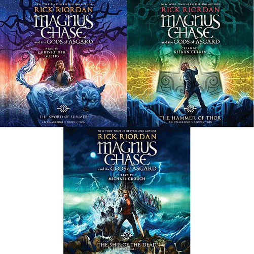 Magnus Chase and the Gods of Asgard Series Book 1-5 - Rick Riordan