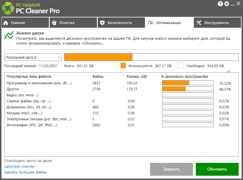 PC Cleaner Pro 8.2.0.1 RePack (& Portable) by 9649 [Multi/Ru]