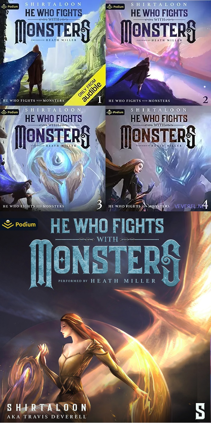 He Who Fights with Monsters Series Book 1-5 - Shirtaloon