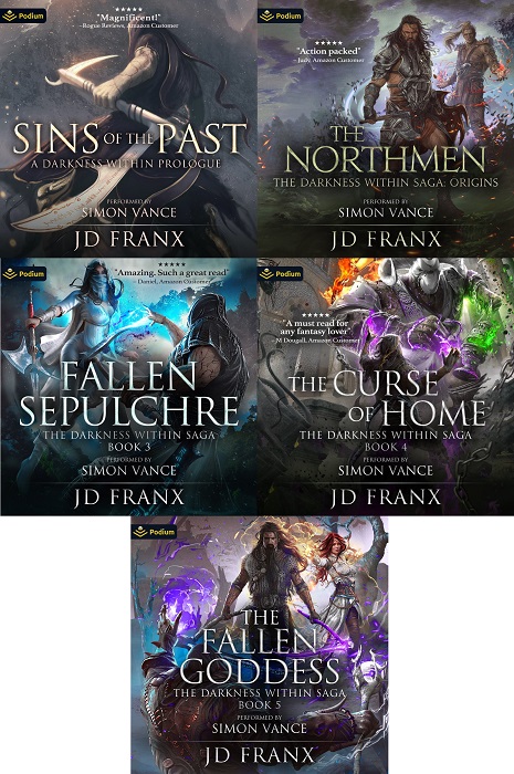 The Darkness Within Saga Series Book 0.5-5 - JD Franx