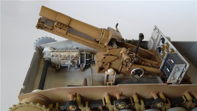 15 cm sIG auf Fahrgestell Pz II или Sturmpanzer II, 1/35, (ARK 35012) 7276eefc81b61eb9f2939e64e5394944
