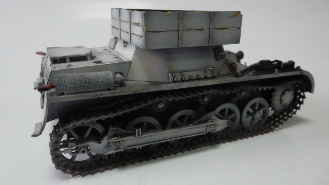Транспортер боеприпасов T-IA / Munitionpanzer I, 1/35, (Master Box 3516). Cb9a3251d6361aa1c0726879ac5085e4