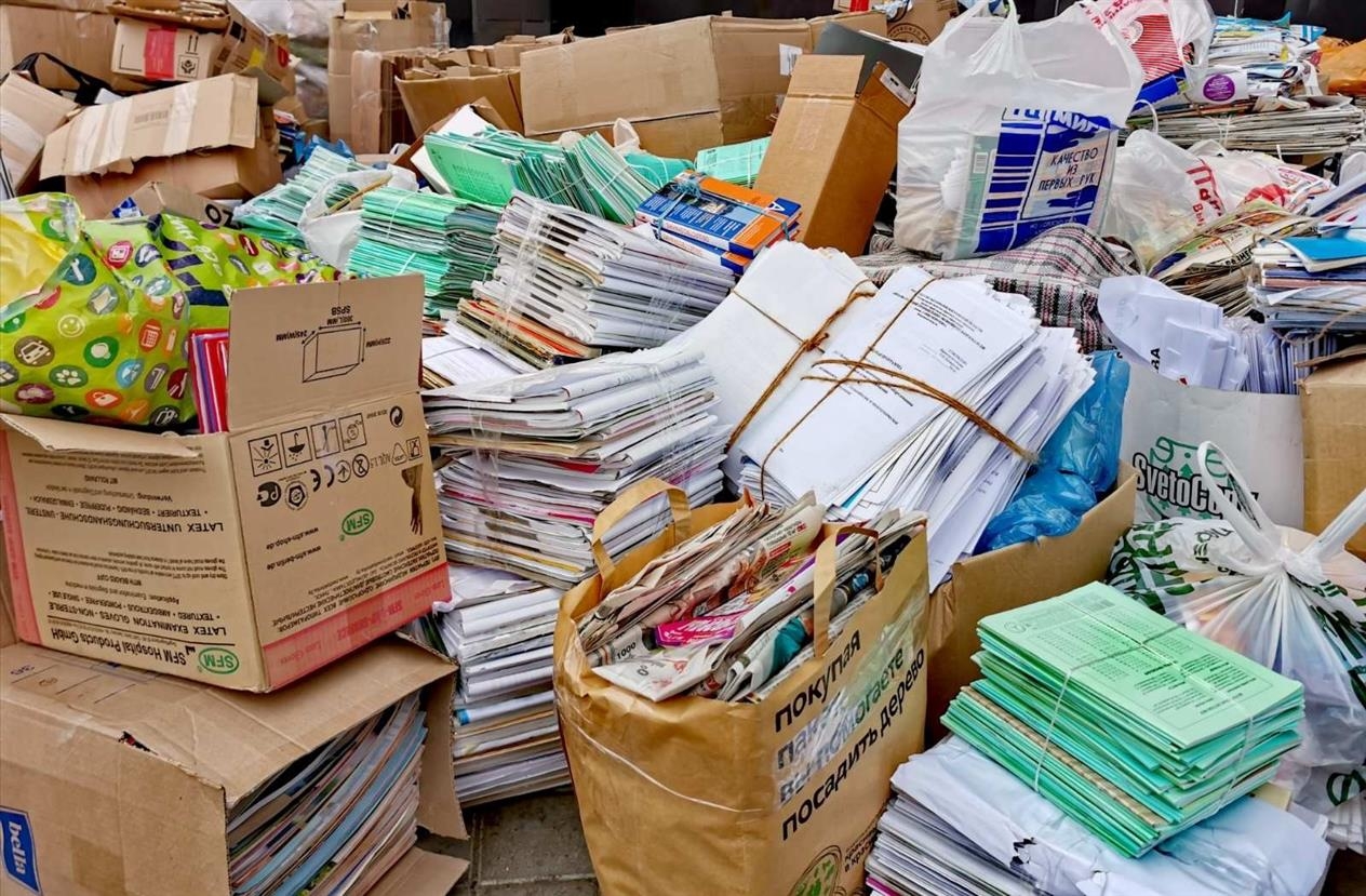 Сдать макулатуру в Красноярске