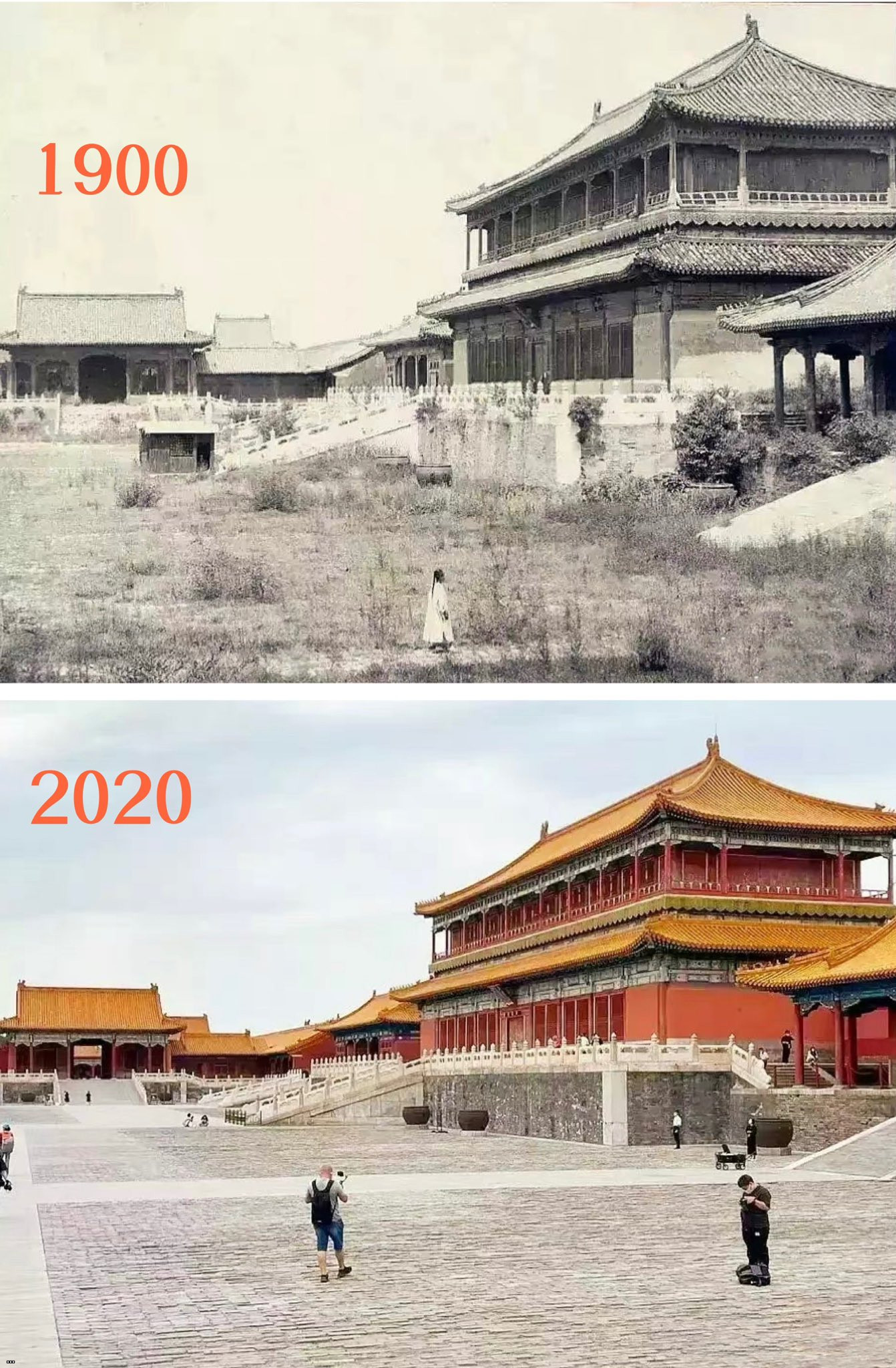 Упадок династии и возрождение нации: Запретный город, Пекин 
