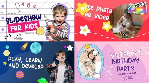 VideoHive - Kids Scenes for FCPX 39083037