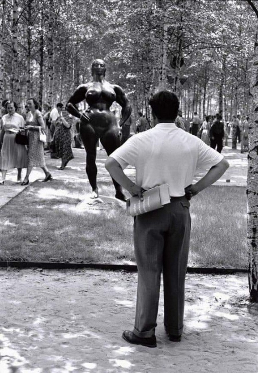 Первая американская национальная выставка в СССР в 1959 г. Первое международное мероприятие в парке Сокольники..jpg