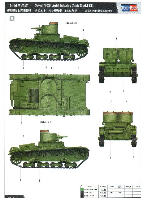 Обзор моделей танка Т-26 (и машин на его базе). 90e8fef73b6e7fa2c8dbe96ab5755b45