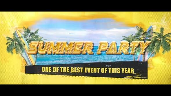 VideoHive - Summer Beach Tropical Party 24045727