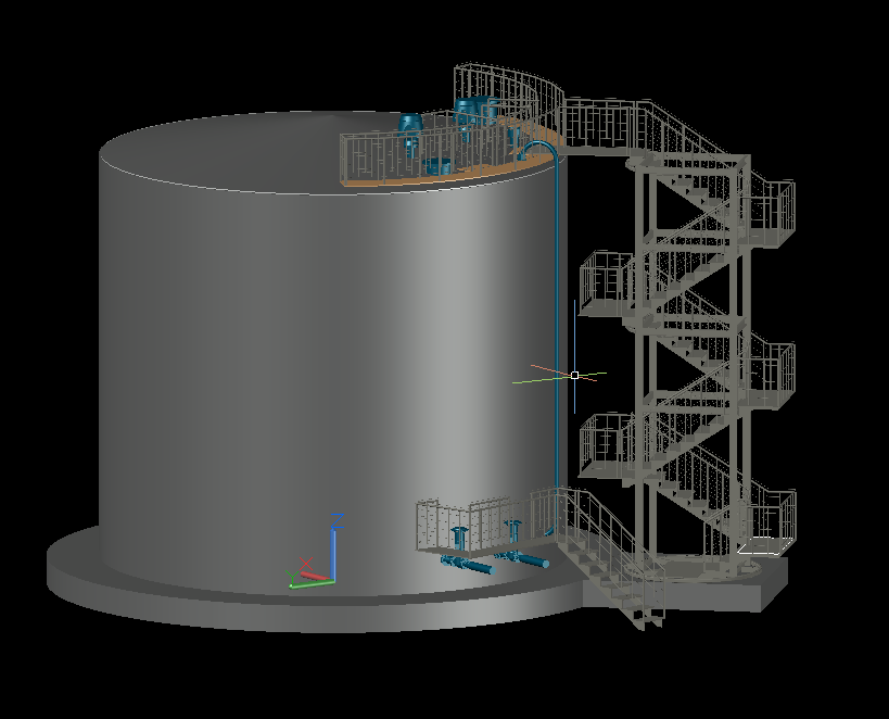 Производство вертикально-стальных резервуаров