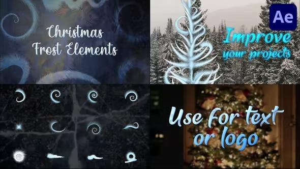 VideoHive - Winter Frost Elements for After Effects 40813013