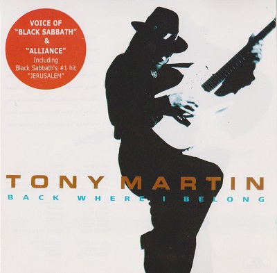 Tony Martin - Back Where I Belong (1992)