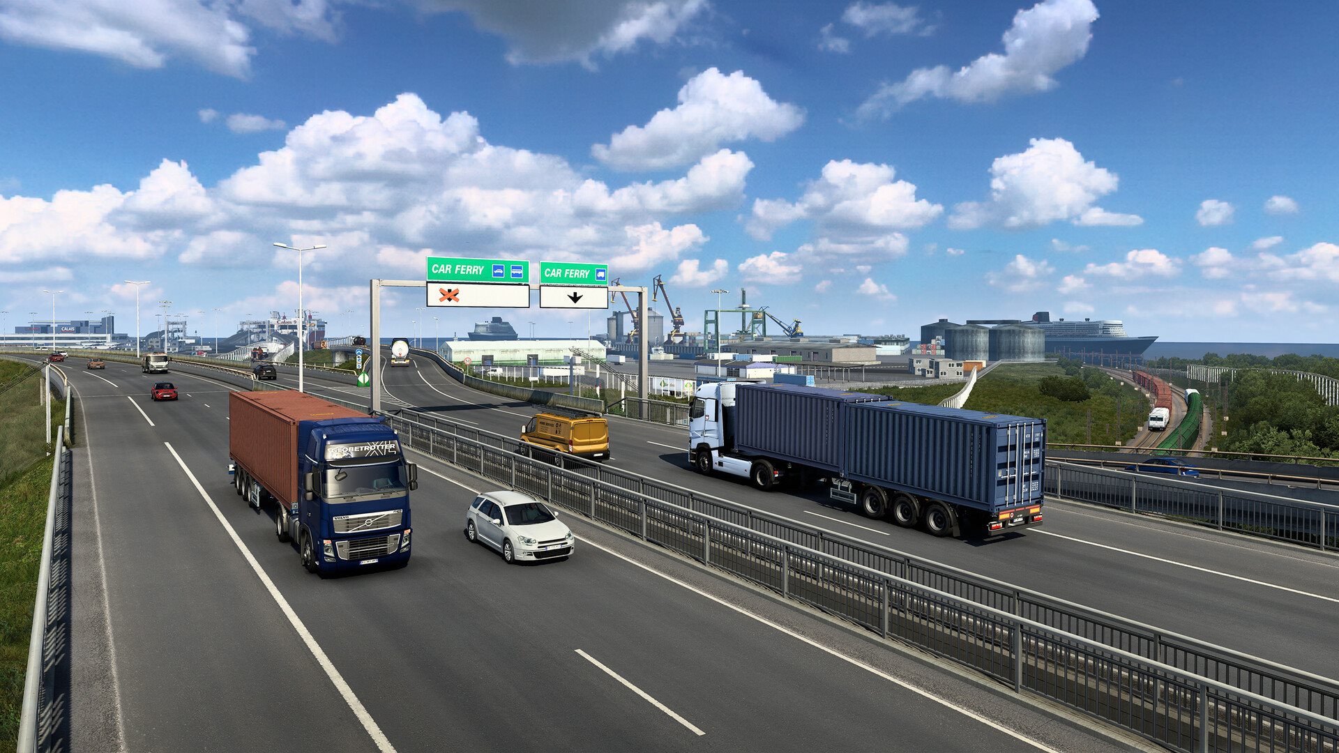 Euro Truck Simulator 2 / С грузом по Европе 3 (2013) [Ru/Multi] (1.48.5 ...
