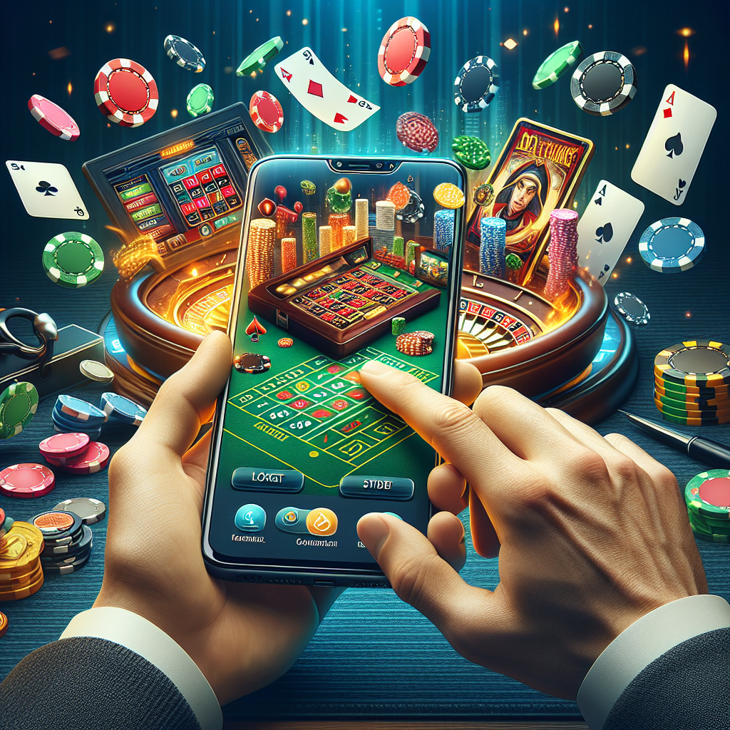 Лучшие мобильные игры казино: острые ощущения и крупные выигрыши в одном приложении!
