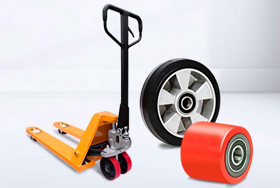 Как выбрать колеса для тележек: особенности материалов