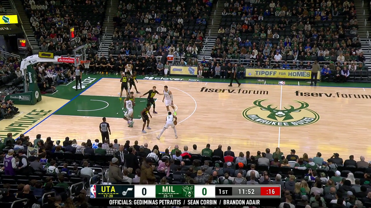 Nba 2023 2024 rs 08 01 2024 utah jazz milwaukee bucks
