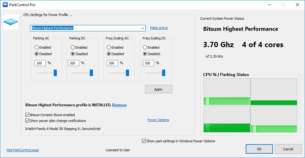 Bitsum ParkControl Pro 5.0.0.34 Multilingual Bee790f05b0f961ac212e82e8a2c6029