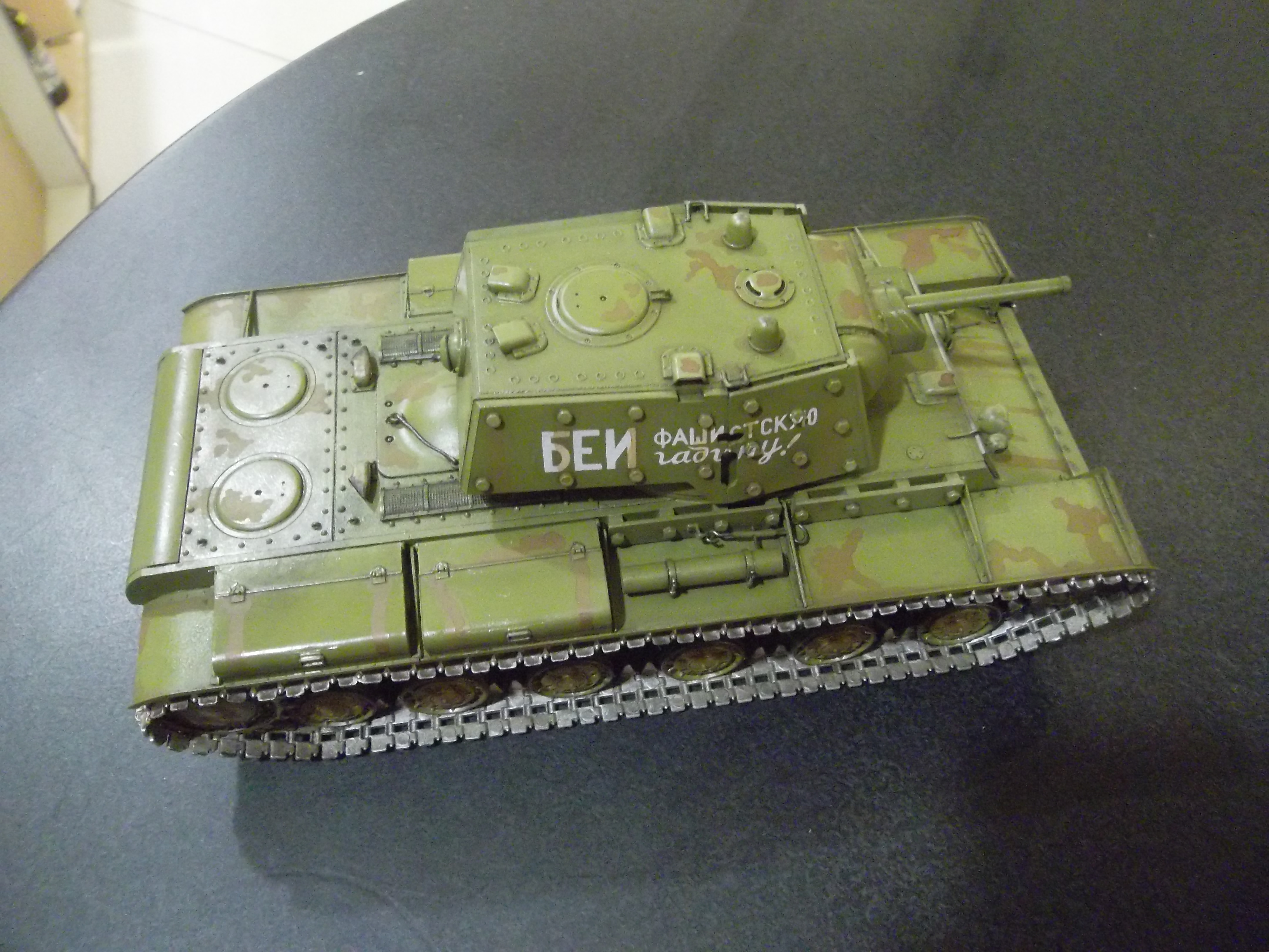 КВ-1Э Экранированный, 1/35, (Trumpeter 357/Моделист 303536). 16dc7b4ba2d0738acbe0d09872541f1f