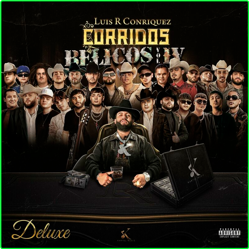 Luis R Conriquez Corridos Bélicos, Vol IV Versión Deluxe (2024) [320 Kbps] 797391837eda732dcfd92b8849c21e5b