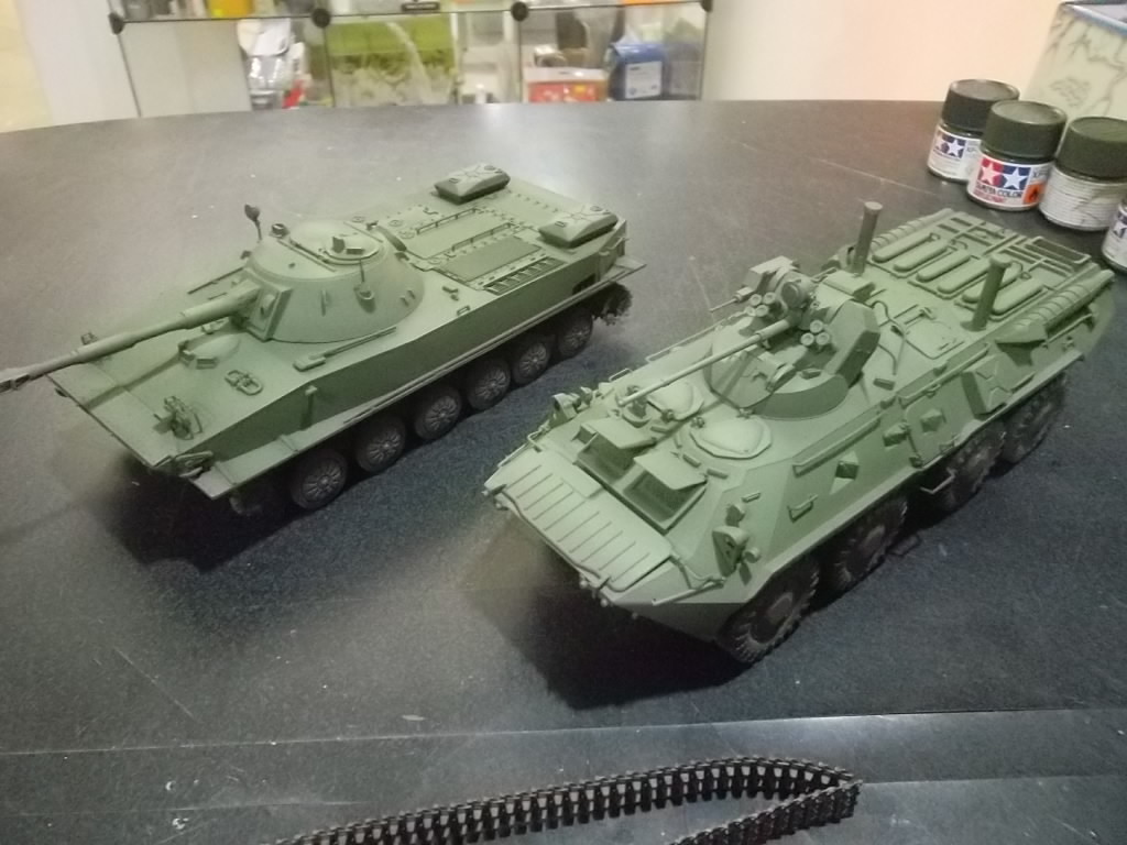 Плавающий танк ПТ-76Б, 1/35, (ВЭ 35171) 613dc257c5c527ccb191d1811571d327