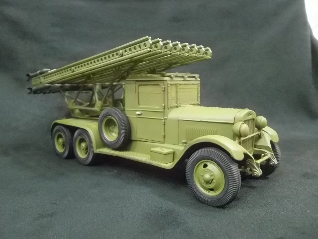 Катюша БМ-13-16 на базе ЗиС-6, 1/35, (Восточный экспресс EE35155) B345bca4c813ea98ef3f6a75de25afdd