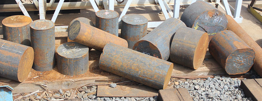 Стальная круглая поковка