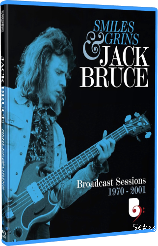 Jack Bruce - Smiles And Grins (Broadcast Sessions 1970-2001) (2024, 2xBlu-ray)