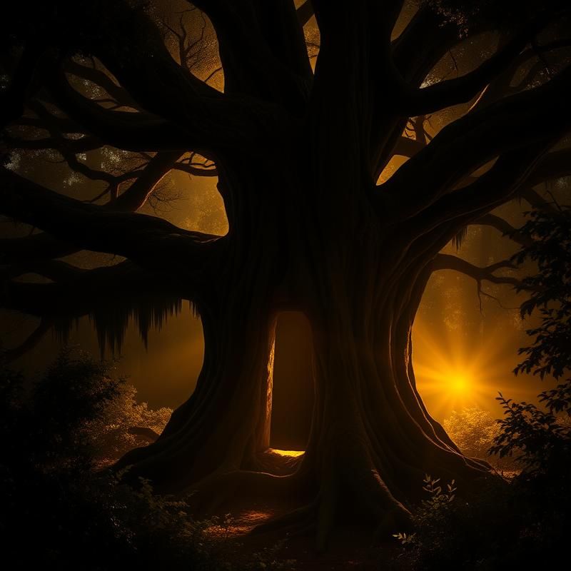chiaroscuro style AI art