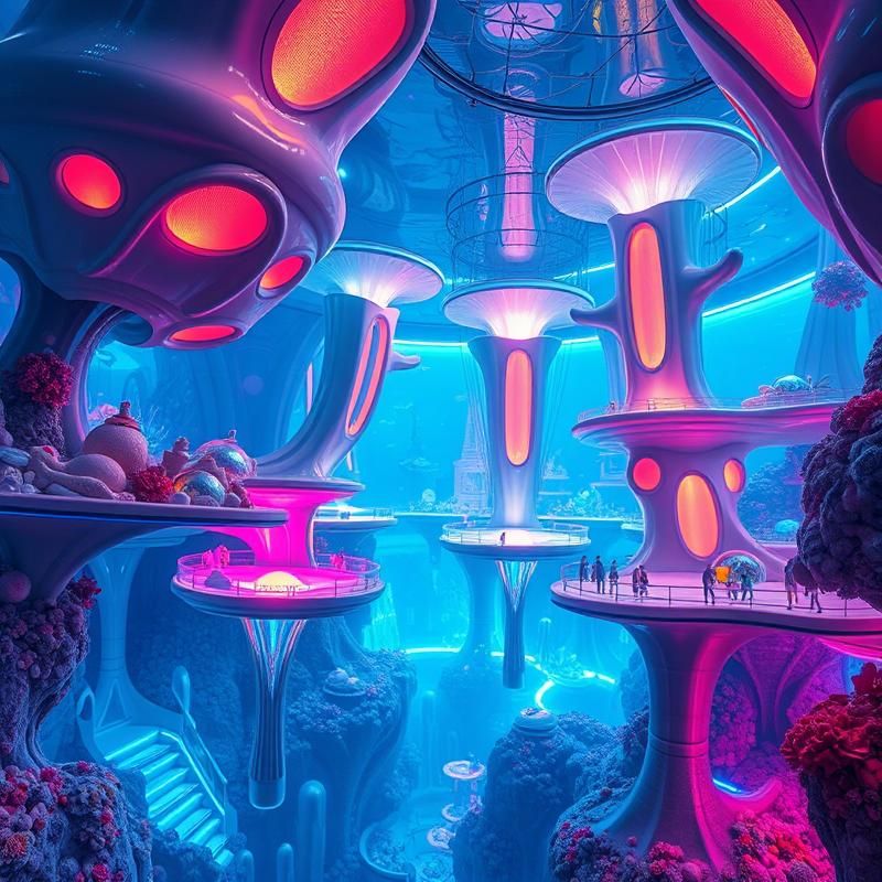 contemporary style AI art