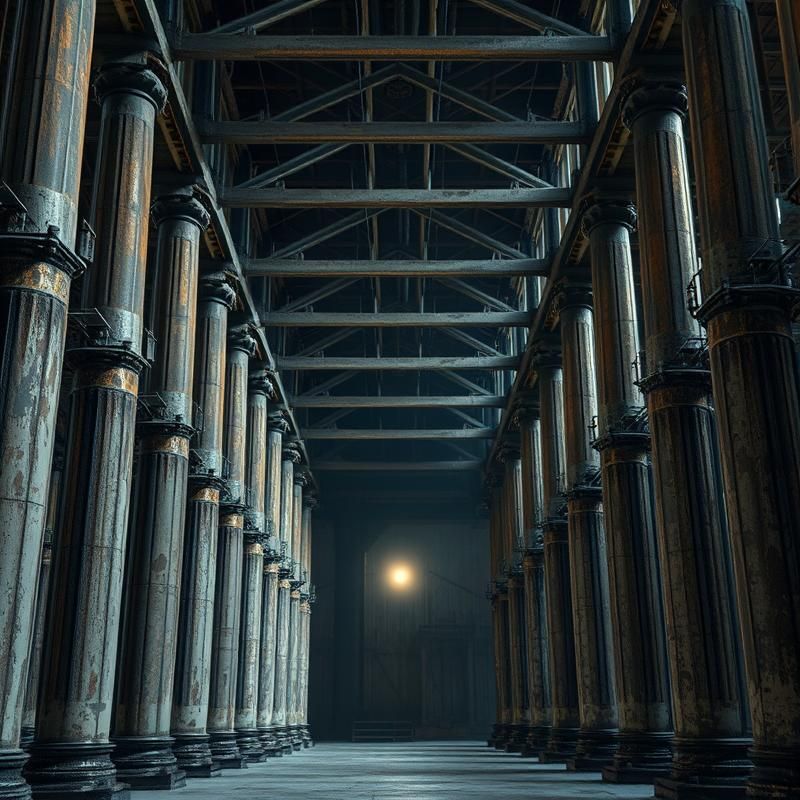 installation art style AI art