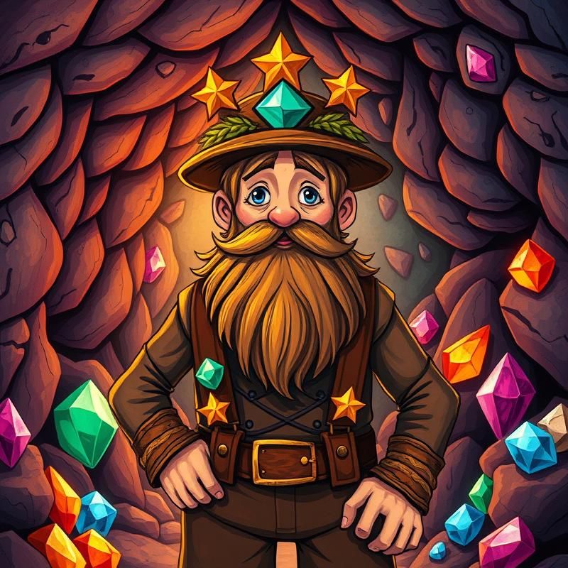 folk art style AI art