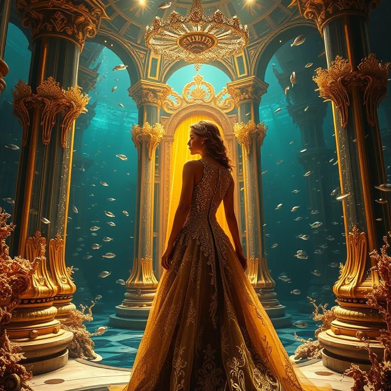 baroque style AI art
