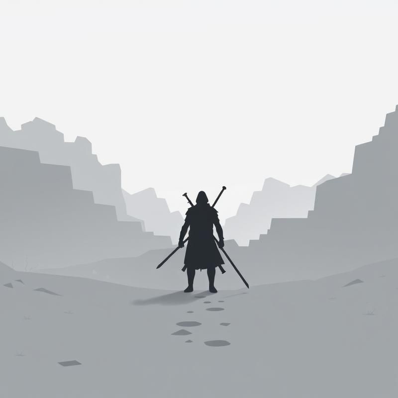 minimalist style AI art