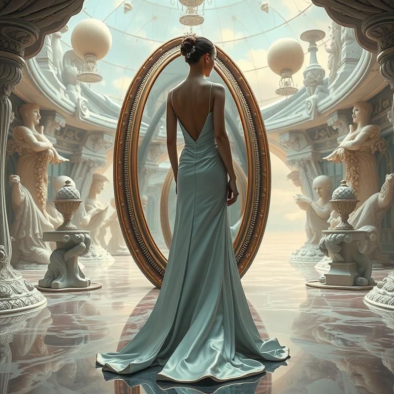 surrealism style AI art