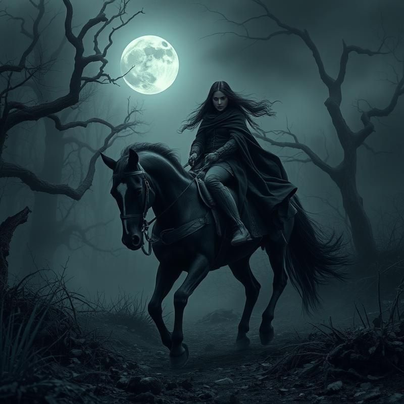 gothic style AI art