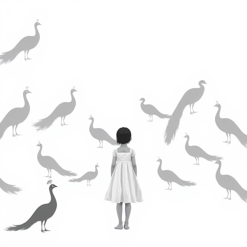 minimalist style AI art