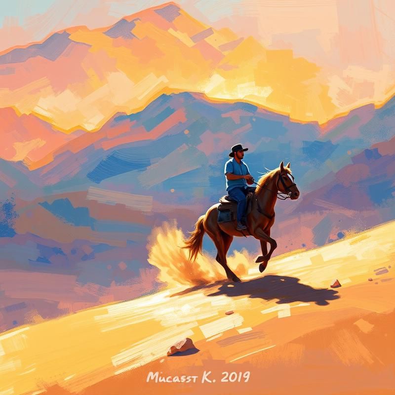 impressionism style AI art