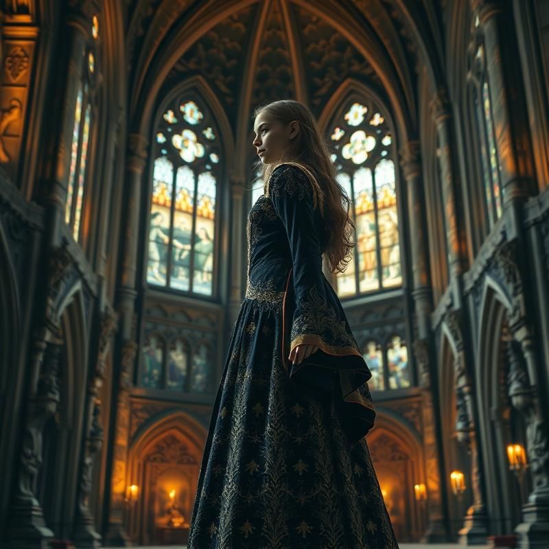 medieval style AI art