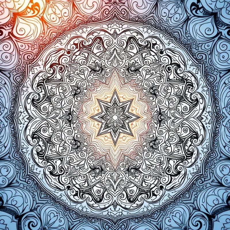 zentangle style AI art