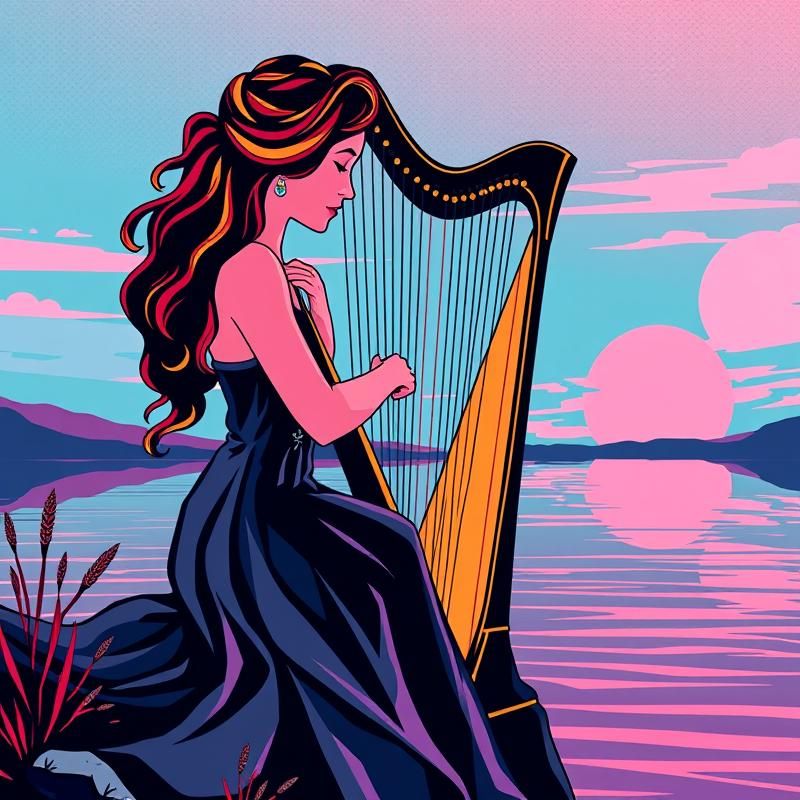 pop art style AI art