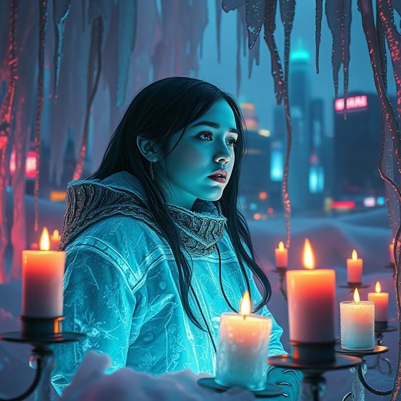 cyberpunk style AI art