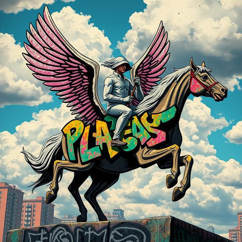 street art style AI art