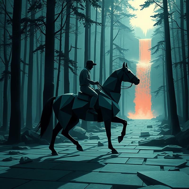 modernist style AI art