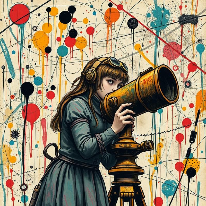 art brut style AI art