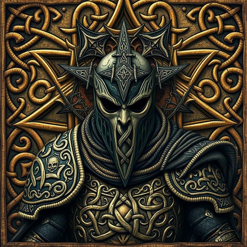 celtic style AI art