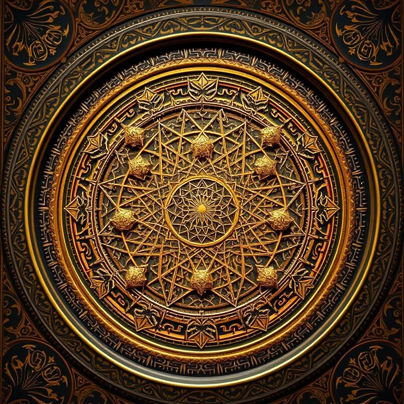 islamic art style AI art