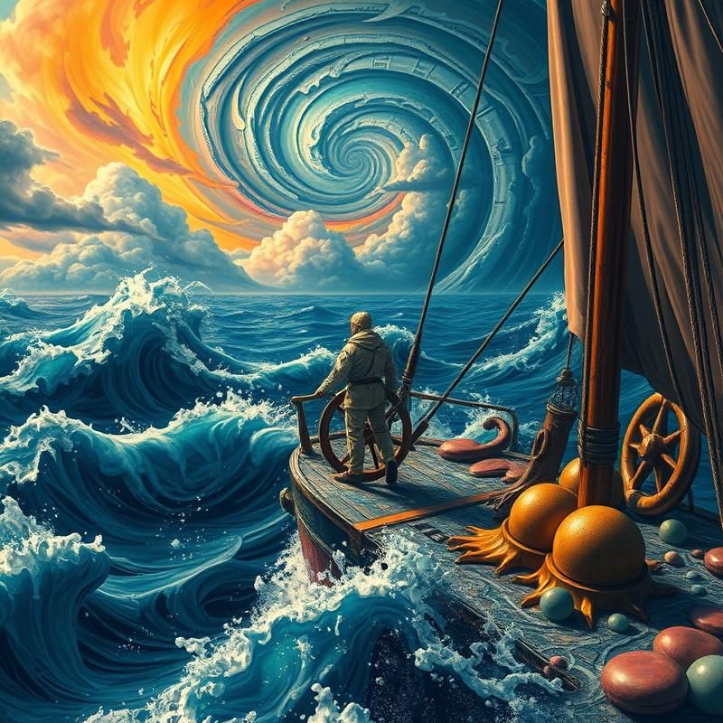 pop surrealism style AI art