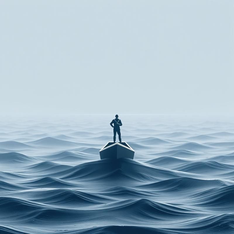 minimalist style AI art