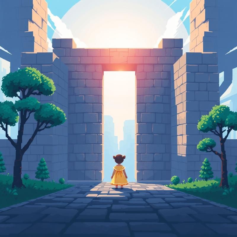 pixel art style AI art
