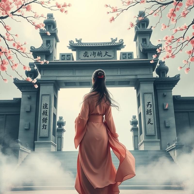 chinese painting style AI art