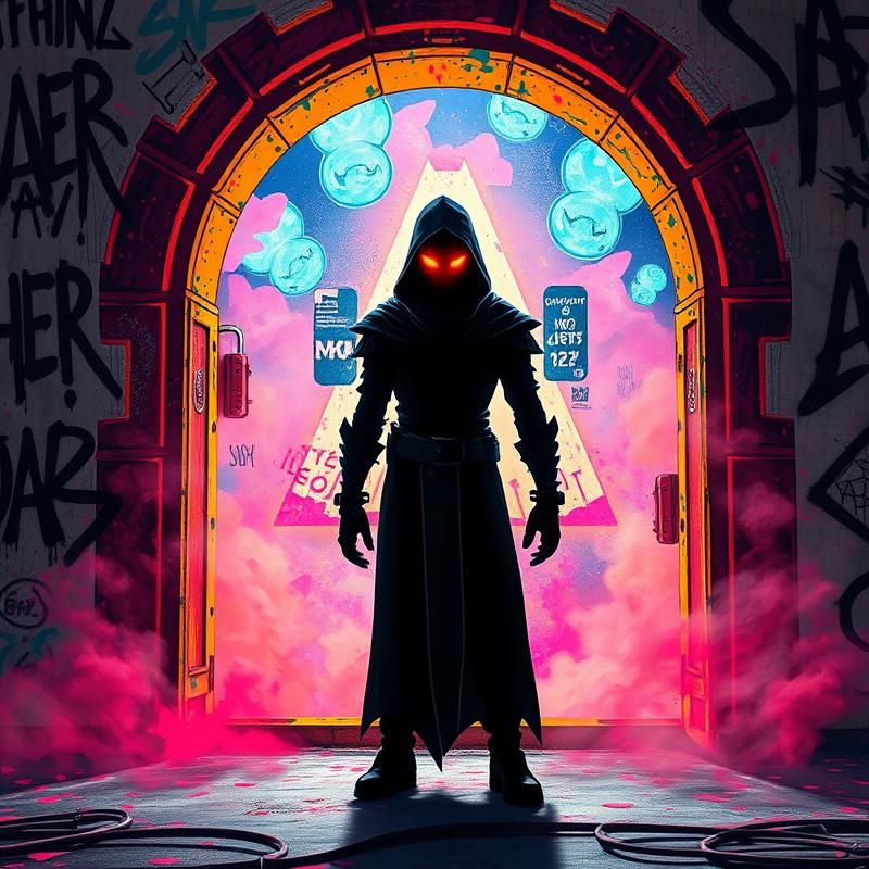 graffiti style AI art